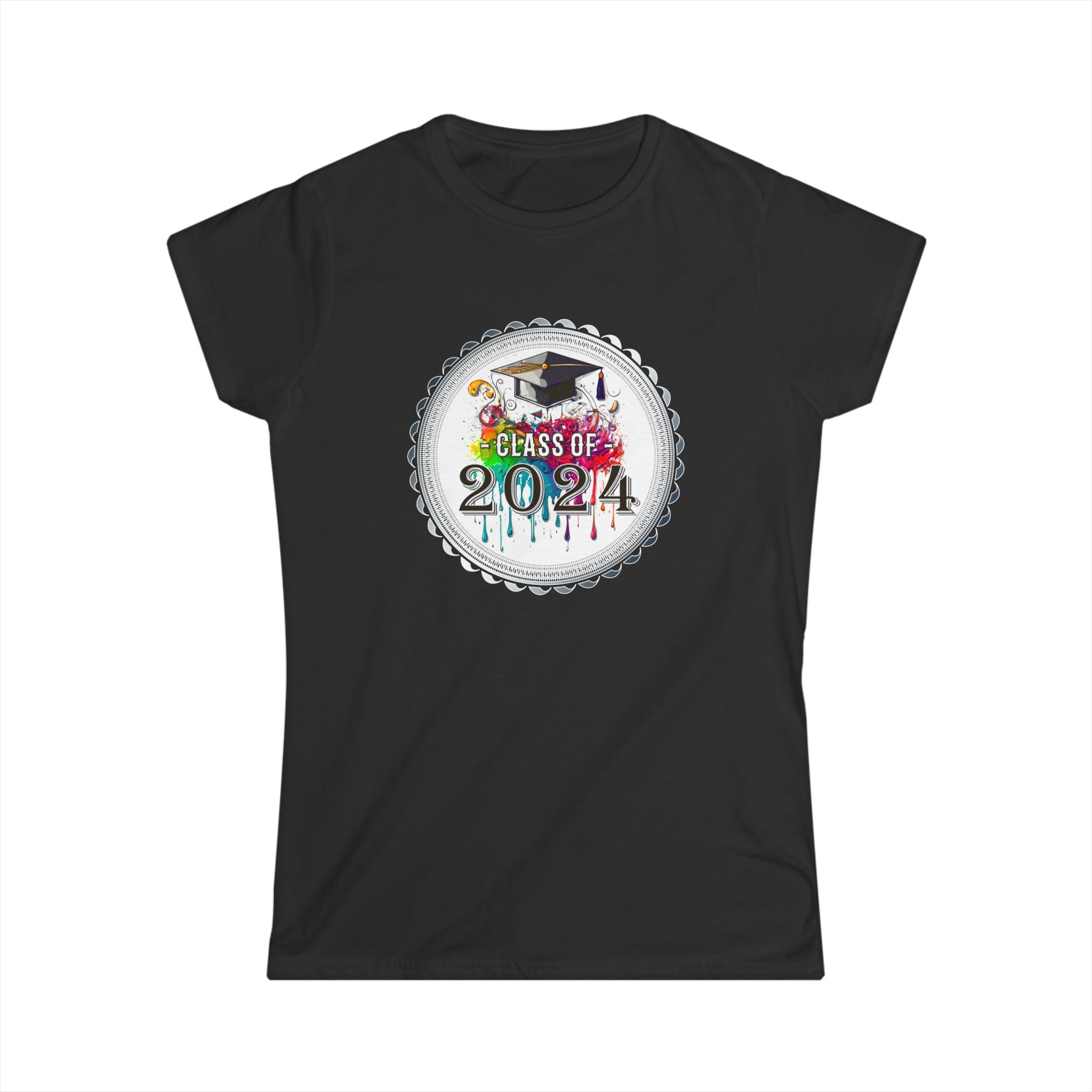 Class of 2024 Grow With Me First Day of School Graduation Women Tops