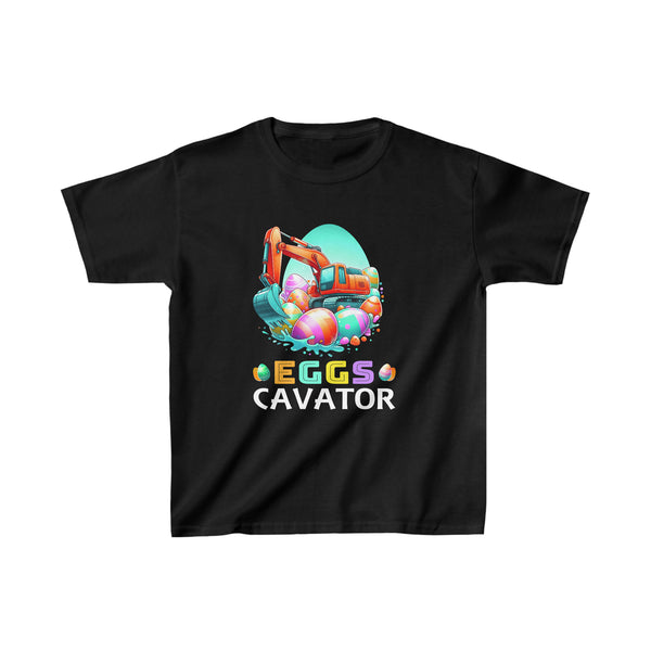 Cute Truck Boys Easter Shirt Happy Easter Eggscavator Easter Shirts for Boys