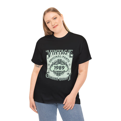 Vintage 1989 TShirt Women Limited Edition BDay 1989 Birthday Plus Size Clothing for Women
