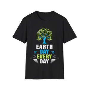 Earth Day Every Day Activism Earth Day Environmental Mens Shirts