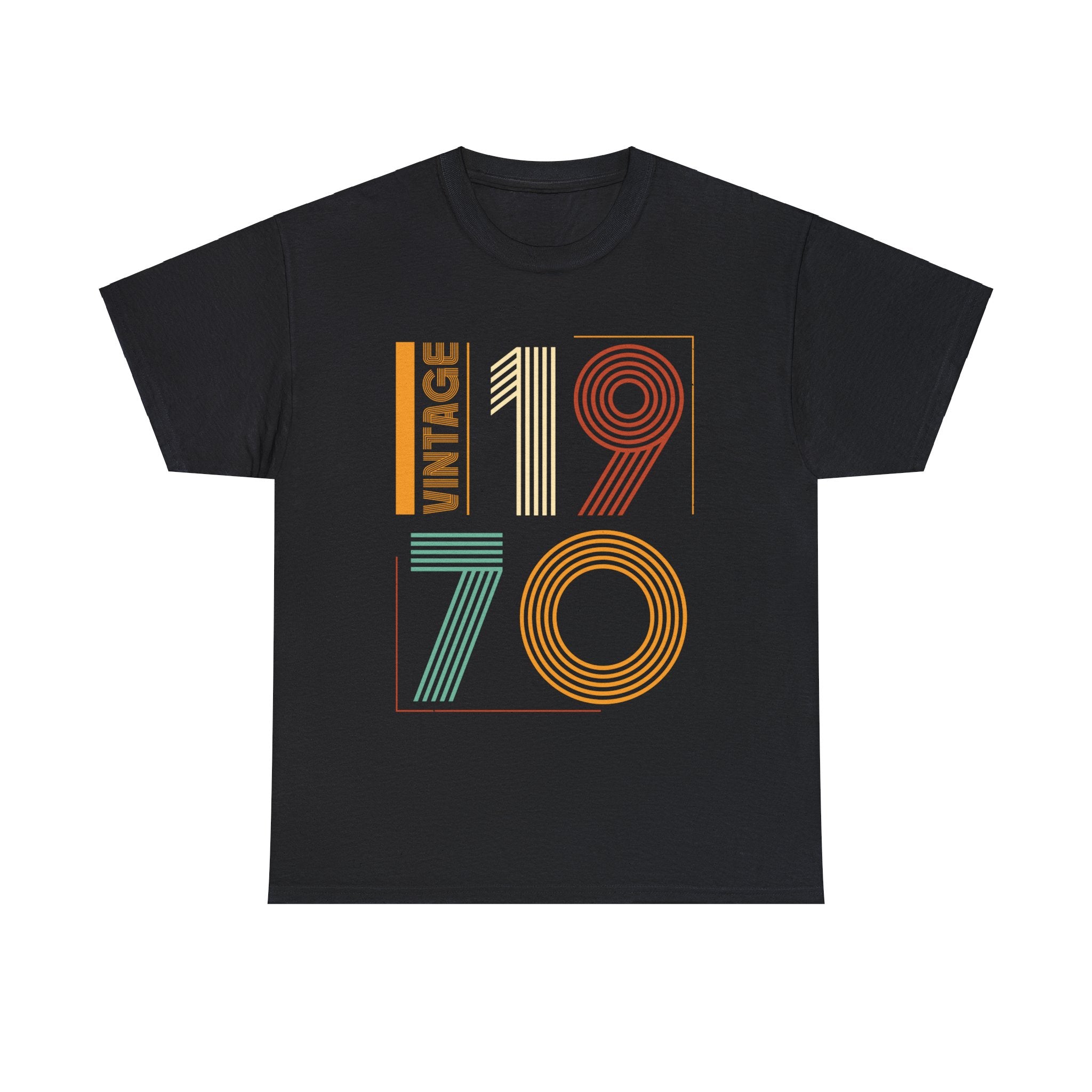 Vintage 1970 TShirt Men Limited Edition BDay 1970 Birthday Men Shirts Big and Tall Plus Size