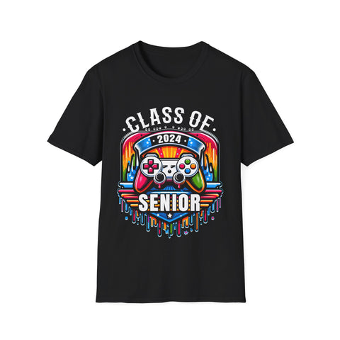 Senior 2024 Class of 2024 Graduation Decorations Senior 2024 Mens Shirts