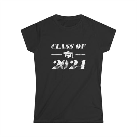 Class of 2024 Grow With Me Graduation 2024 Shirts for Women