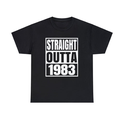 Vintage 1983 T Shirts for Men Retro Funny 1983 Birthday Big and Tall Tshirts Shirts for Men