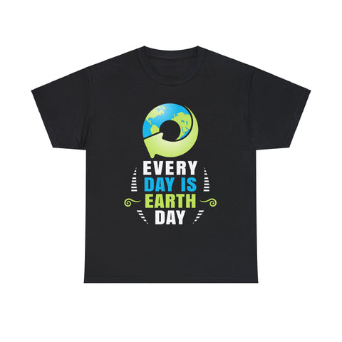 Climate Environment Earth Day Everyday Environmental Shirt Earth Day Big and Tall Shirts for Men Plus Size