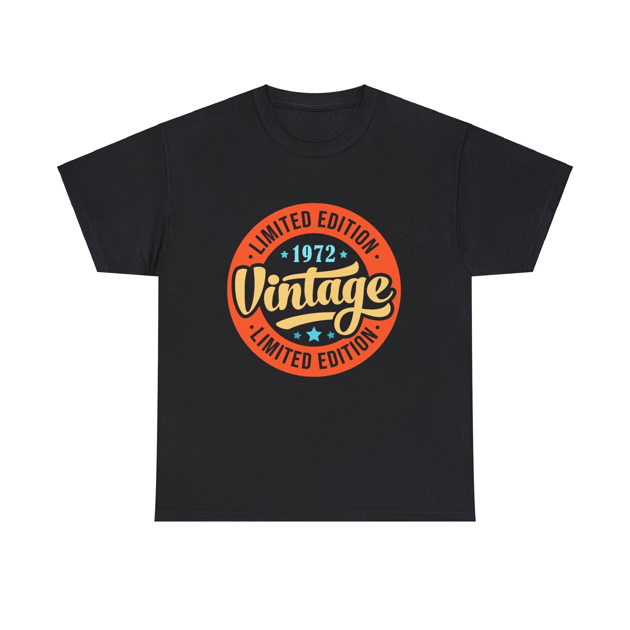 Vintage 1972 T Shirts for Men Retro Funny 1972 Birthday Men Shirts Big and Tall Plus Size