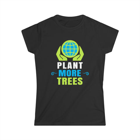 Happy Arbor Day Shirt Activism Earth Day Tree Planting Shirts for Women