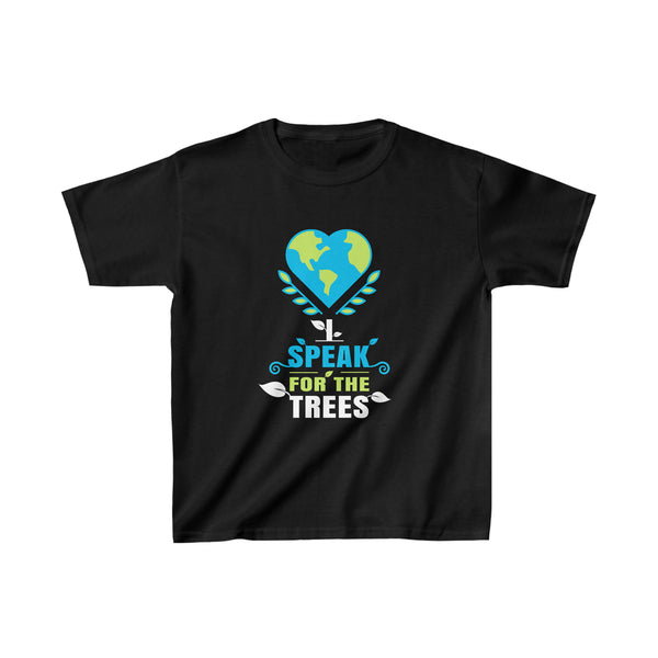 Nature Shirt I Speak For The Trees Save the Planet Girls Shirts