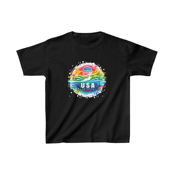 USA 2024 United States Athlete American Swimming 2024 USA Girls Shirts