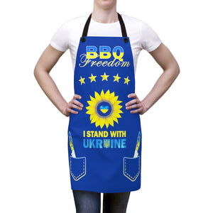 Ukraine Aprons for Women & Men Kitchen Apron Ukraine Flag BBQ Apron Ukrainian Sunflower Chef Apron