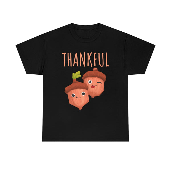 Mens Thanksgiving Shirt Acorns Shirt Plus Size Fall Shirts Funny Big and Tall Thanksgiving Shirts for Men