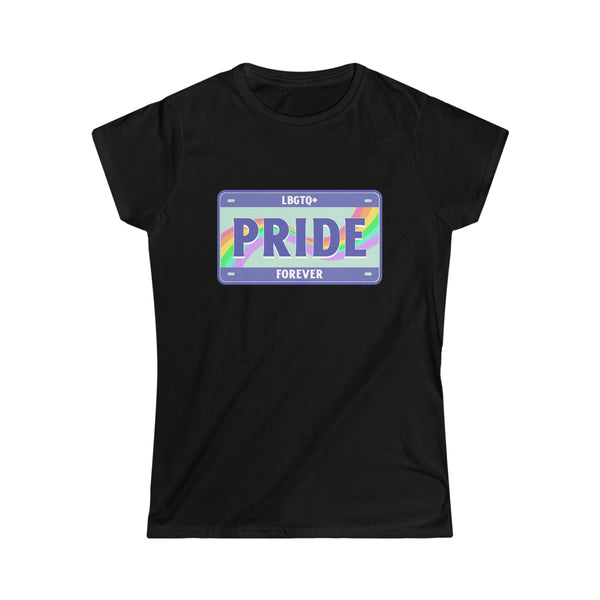 LGBTQ+ Forever Rainbow Shirt Lesbian Gay Pride Shirt Rainbow Shirts for Women