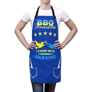Ukraine Apron for Women & Men Grilling Gifts for Men Ukrainian Flag BBQ Apron Ukrainian Chef Apron