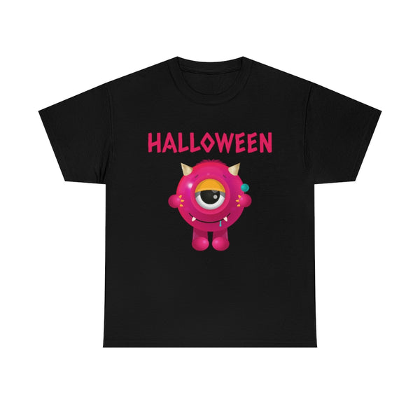 Cute One Eye Monster Shirt Womens Halloween Shirts Plus Size 1X 2X 3X 4X 5X Plus Size Halloween Costumes for Women
