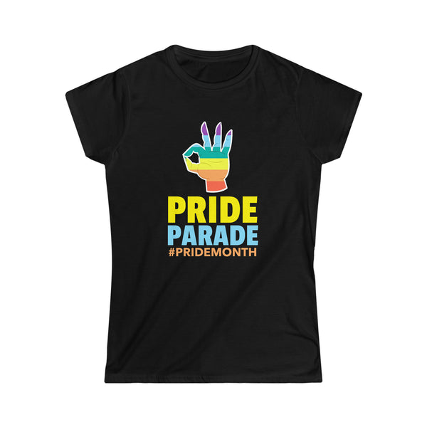 Pride Parade LGBTQ Love Print LGBT Equality Pride Day Parade Shirts for Women