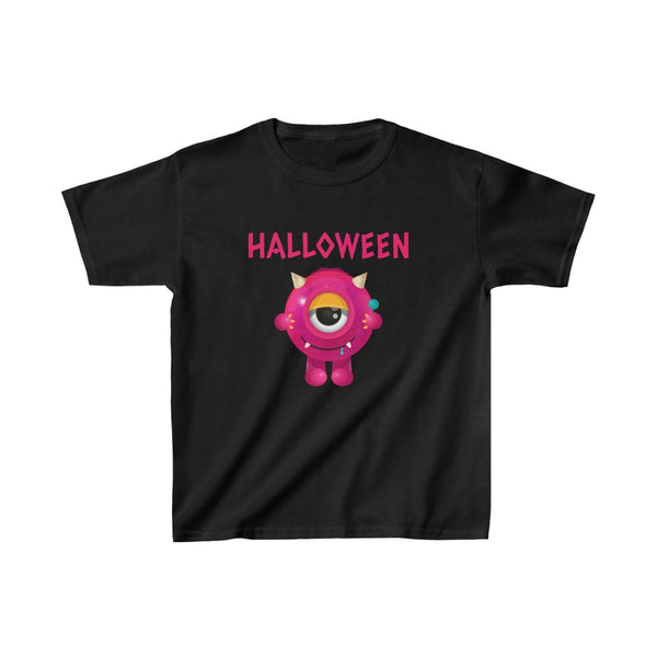 Cute One Eye Monster Shirt Girls Halloween Shirt Halloween Shirts for Girls Kids Halloween Shirt