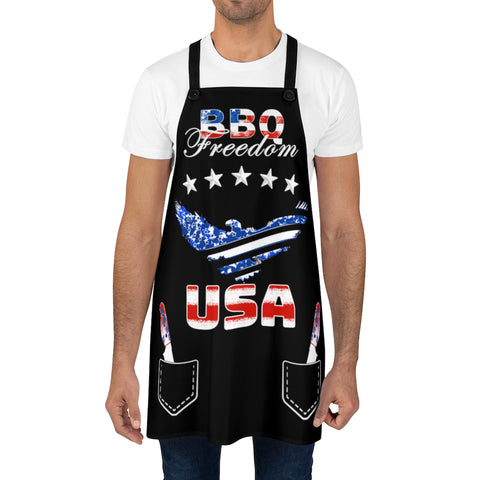 4th of July BBQ Aprons for Men & Women Patriotic Grilling Gifts for Men American BBQ Apron USA Chef Apron