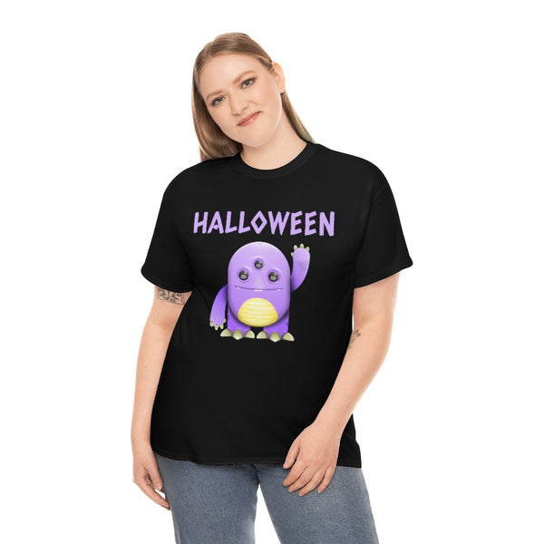 Cute Purple Monster Shirt Plus Size Halloween Shirts for Women Cute Plus Size Halloween Costumes for Women