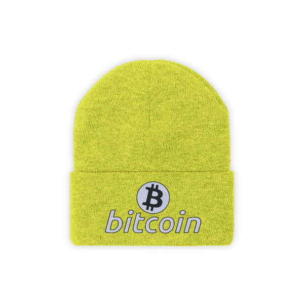 Bitcoin Hat Bitcoin Embroidery Logo Crypto Warm Beanie Hats Cryptocurrency Merch Bitcoin Gift