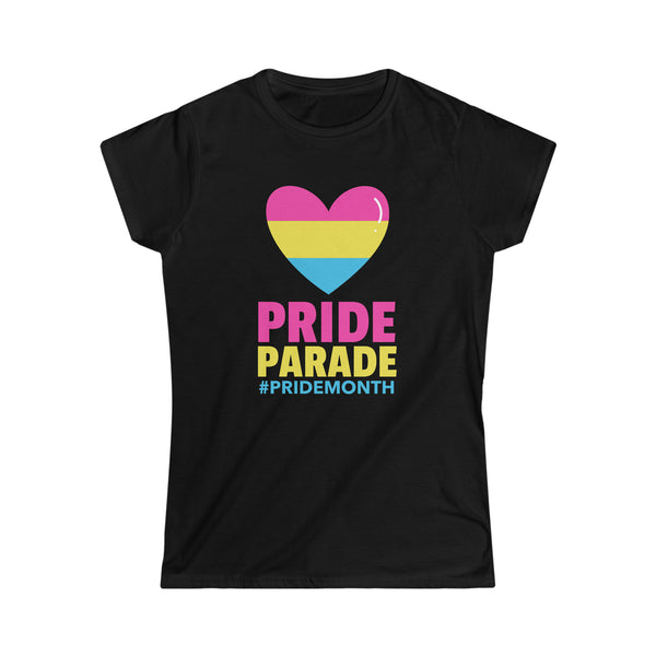 Pride Parade Shirt LGBT Pride Rainbow Flag Gay Lesbian Pride Womens T Shirts