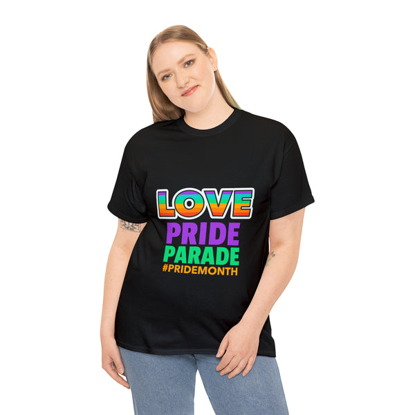 Pride Parade Shirt LGBT Pride Shirt Rainbow Graphic Tees Gay Tshirts Shirts for Women Plus Size