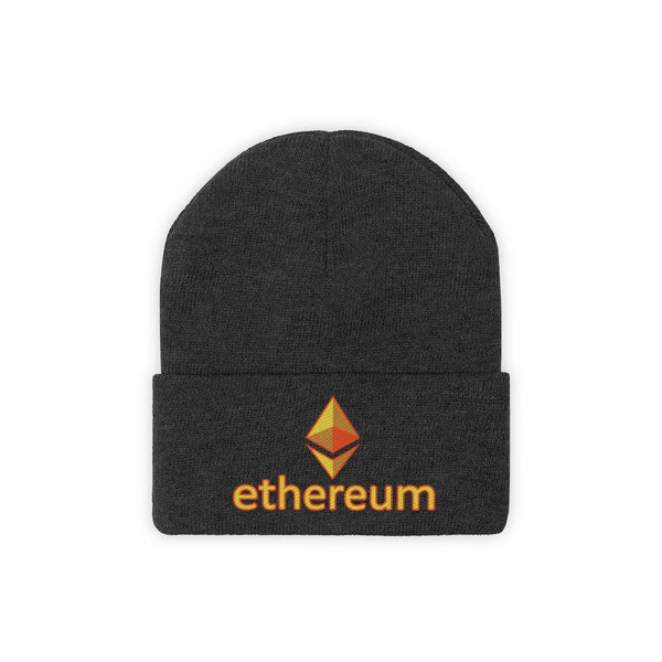 Ethereum Beanie Hats for Men Women Ethereum Hat Ethereum Logo Crypto Winter Hats Ethereum Christmas Gift