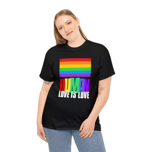 Human LGBT Rainbow Flag Lesbian Gay Pride Ally Tshirts Shirts for Women Plus Size