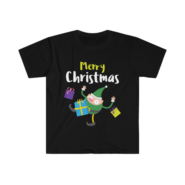 Funny Elf Christmas Tshirt Mens Christmas Pajamas Funny Christmas TShirt for Men Funny Christmas Shirt