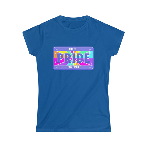 LGBTQ+ Forever LGBT Lesbian Gay Pride Month Transgender Womens Shirts