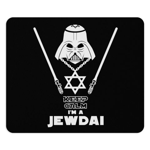 Jewdai Star Wars Mousepad - Jewish Gifts for Boys Girls Men Women - Bar Mitzvah Gifts - Bat Mitzvah Gifts - Hanukkah Gifts - Fire Fit Designs