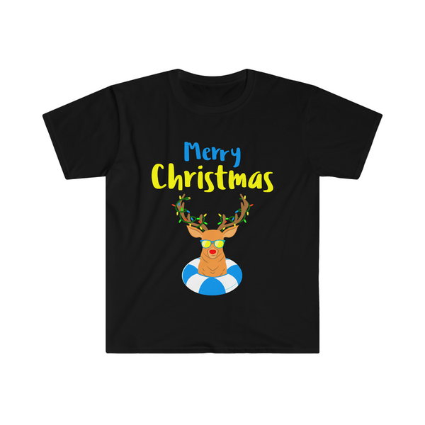 Funny Reindeer Funny Christmas TShirts for Men Christmas PJs Mens Christmas Shirt Funny Christmas Shirt