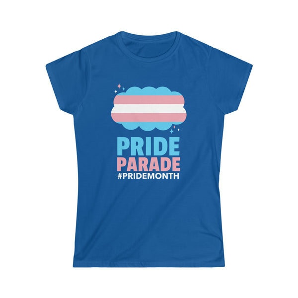 Pride Parade LGBT Pride Rainbow Flag Gay Lesbian Pride Ally Shirts for Women