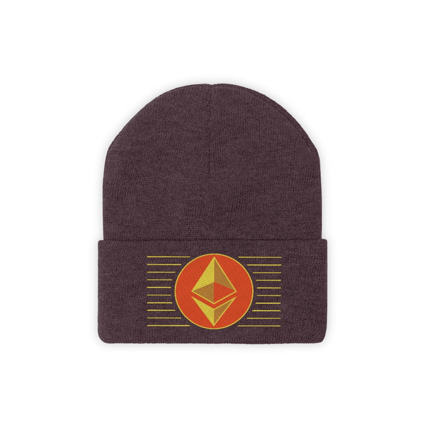 Ethereum Beanie Hats Embroidery Ethereum Hat Ethereum Logo Crypto Winter Hats Ethereum Christmas Gift
