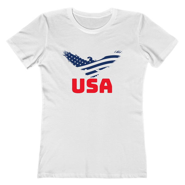 4th of July Shirts for Women 4th of July Shirt USA Eagle American Flag Shirt Women Patriotic Shirt