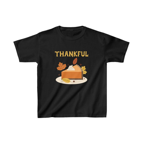 Boys Thanksgiving Shirt Turkey Shirt Thankful Shirts for Kids Fall Shirts for Kids Thanksgiving Pie Shirt
