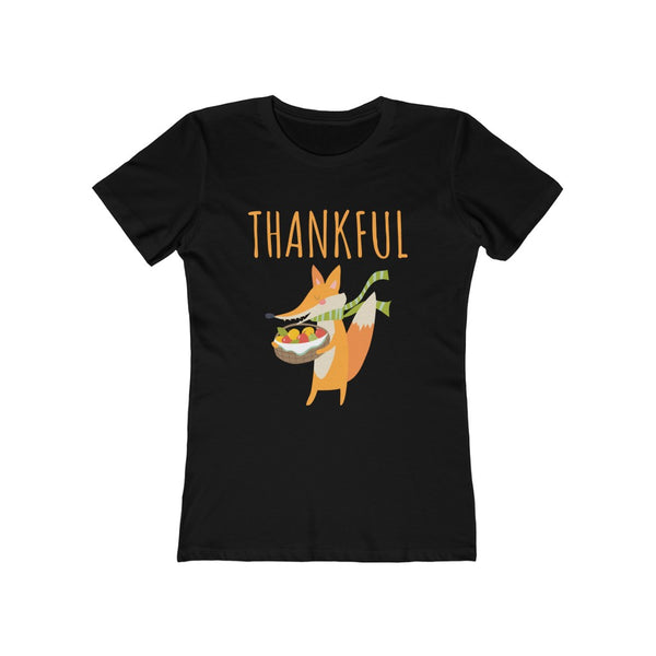 Funny Thanksgiving Shirts for Women Thanksgiving Gifts Fall Tshirts for Women Cute Fox Shirt Thankful Shirts