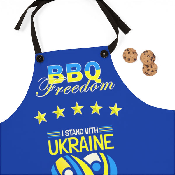 Ukrainian Chef Apron for Women & Men Grilling Gifts for Men Ukraine Flag BBQ Apron Ukrainian Apron