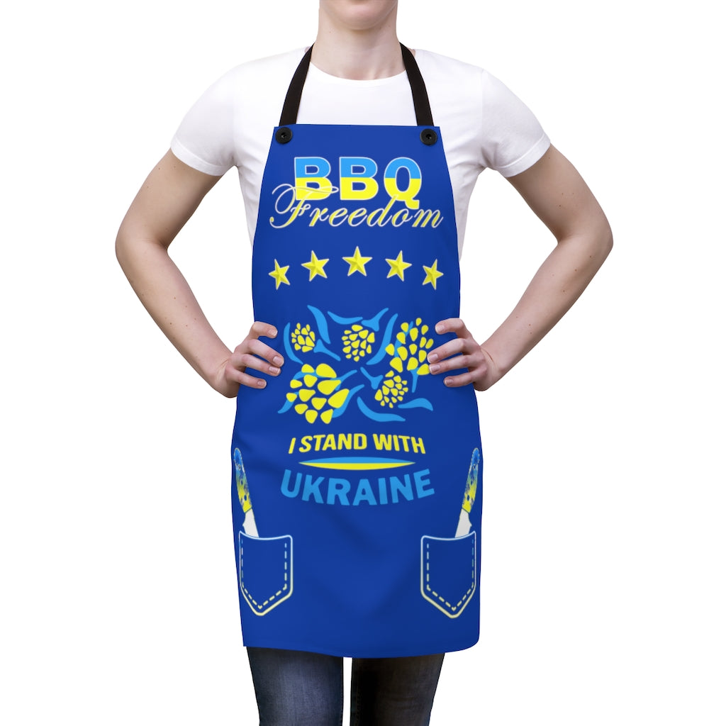 Ukraine Aprons for Women & Men Grilling Gifts for Men Ukraine Flag Cooking Apron Ukrainian Chef Apron