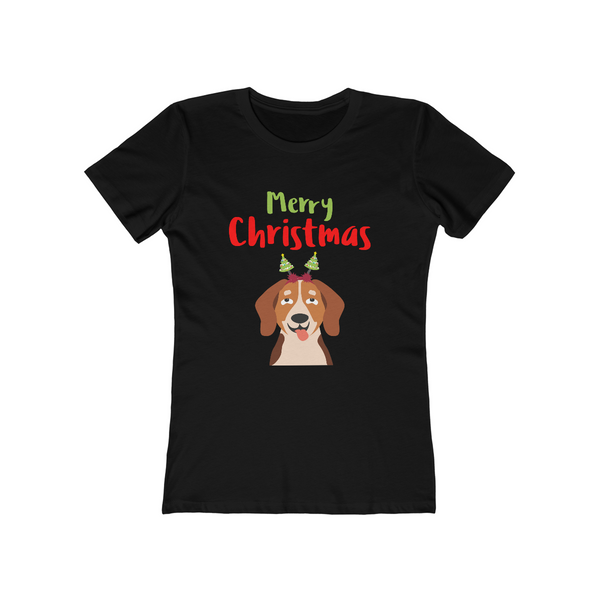 Funny Dog Christmas T Shirts for Women Christmas Shirts for Women Cute Christmas Dog Womens Christmas Shirt