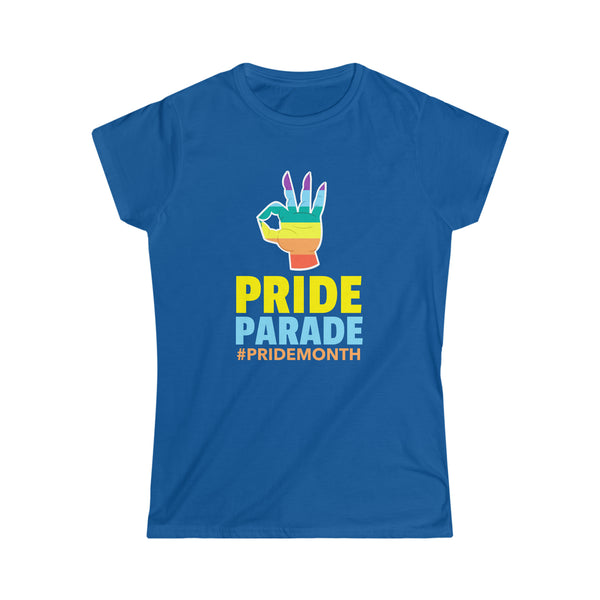 Pride Parade LGBTQ Love Print LGBT Equality Pride Day Parade Shirts for Women