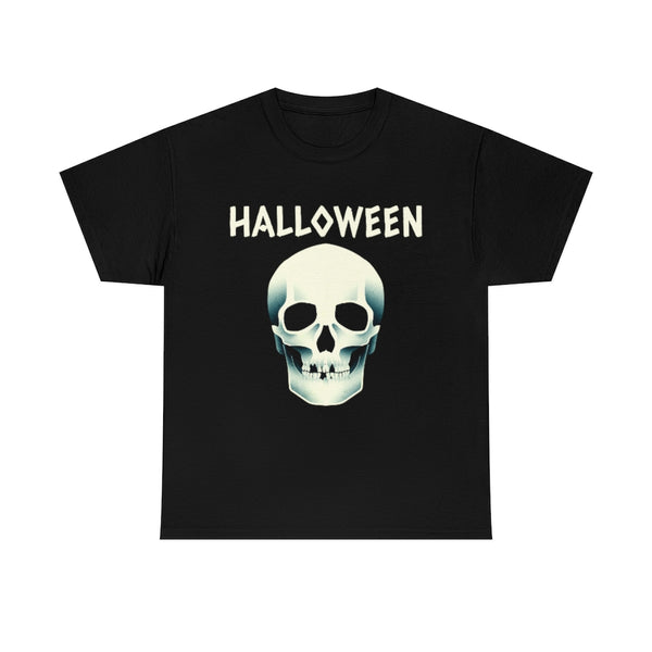 Skull Shirt Womens Halloween Shirts Plus Size 1X 2X 3X 4X 5X Evil Skeleton Halloween Costumes for Plus Size Women