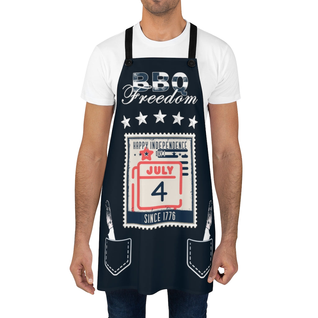 4th of July BBQ Aprons for Men & Women Patriotic BBQ Apron Grilling Gifts for Men USA Chef Apron