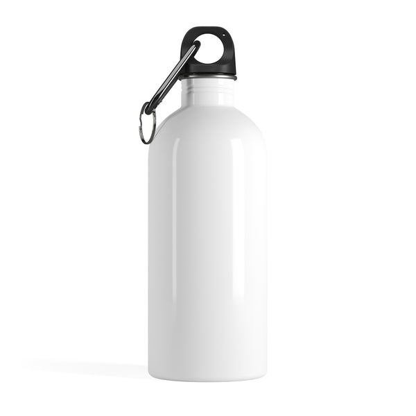Peace Stainless Steel Water Bottles Motivational Water Bottles + Carabiner & Key Chain Ring 14 oz