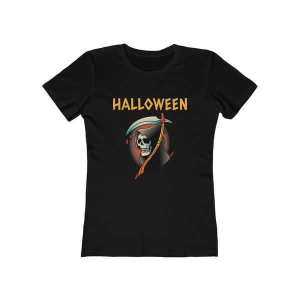 Skeleton Shirts for Women Halloween Shirt Grim Reaper Halloween Shirts for Women Halloween Gift for Her