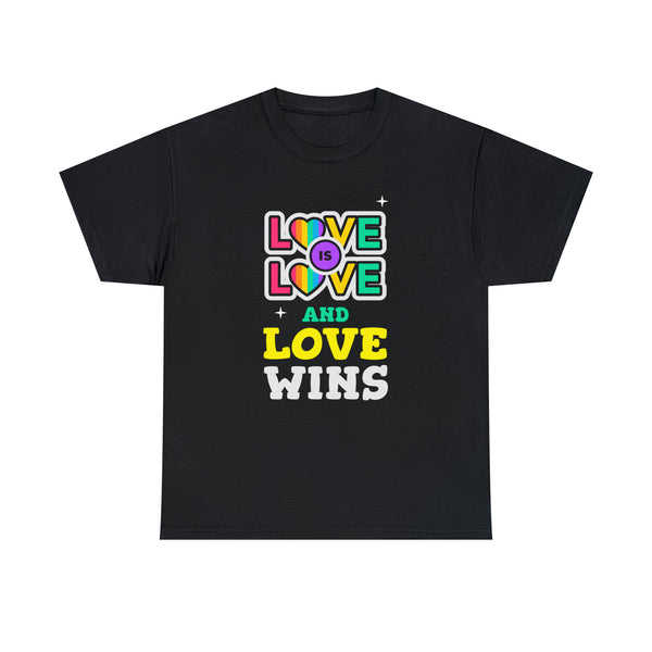 Love Wins Lesbian Gay Bisexual Transgender Queer LGBTQ Ally Tshirts Shirts for Women Plus Size