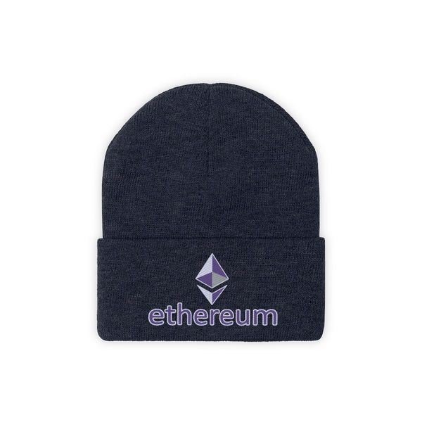 Ethereum Hat Ethereum Embroidery Logo Crypto Warm Beanie Hats Cryptocurrency Merch Ethereum Gift