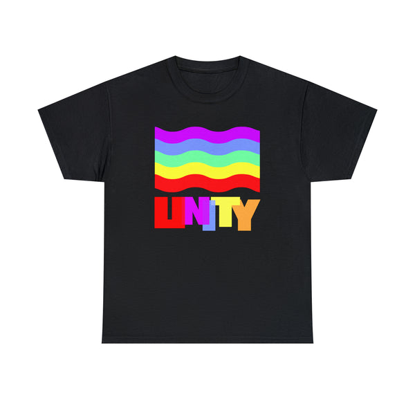 Unity Shirt LGBTQ Pride Rainbow Flag Gay Lesbian Pride Ally Tshirts Shirts for Women Plus Size