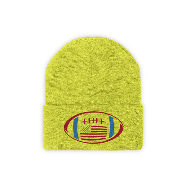 Football Winter Hats for Boys Patriotic USA Football Gifts Warm Football Beanie Football Christmas Gifts