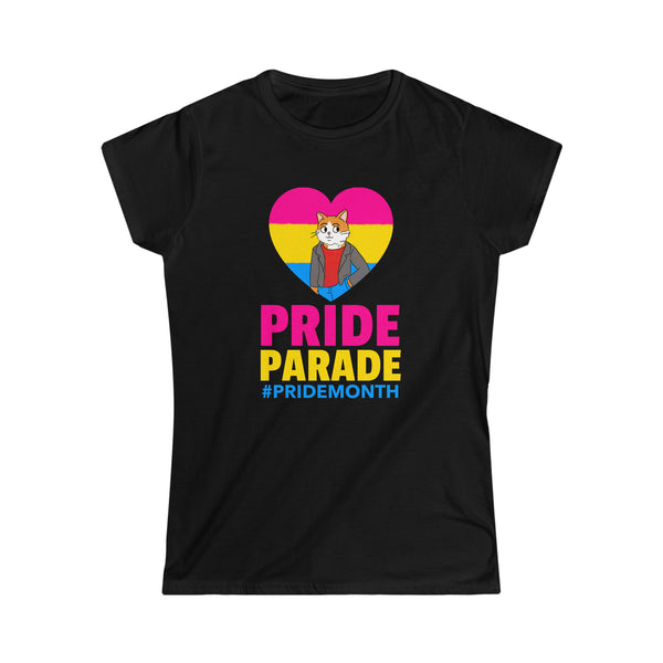 Pride Parade LGBT Flag Gay Pride Month Lesbian Transgender Womens T Shirts