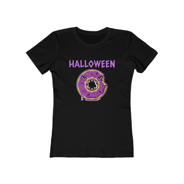 Mad Donut Halloween Shirts for Women Spooky Food Womens Halloween Shirts Halloween Tops for Women